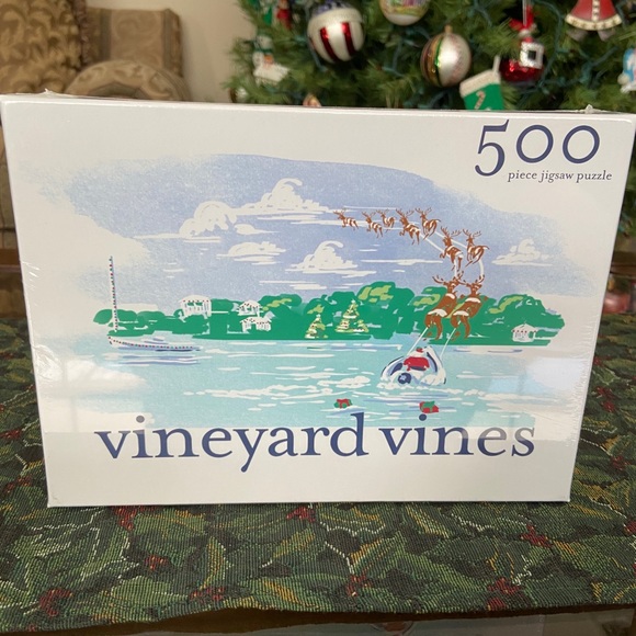Vineyard Vines Games 225 Vineyard Vines Christmas Jigsaw Puzzle